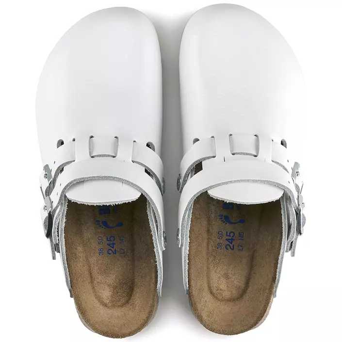 Birkenstock Kay SL Narrow Fit women's sandals, White/Blue, large image number 4