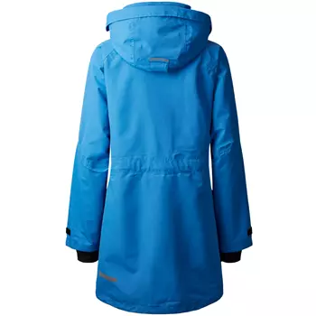 Xplor Mono Zip-in women's parka shell jacket, Azure