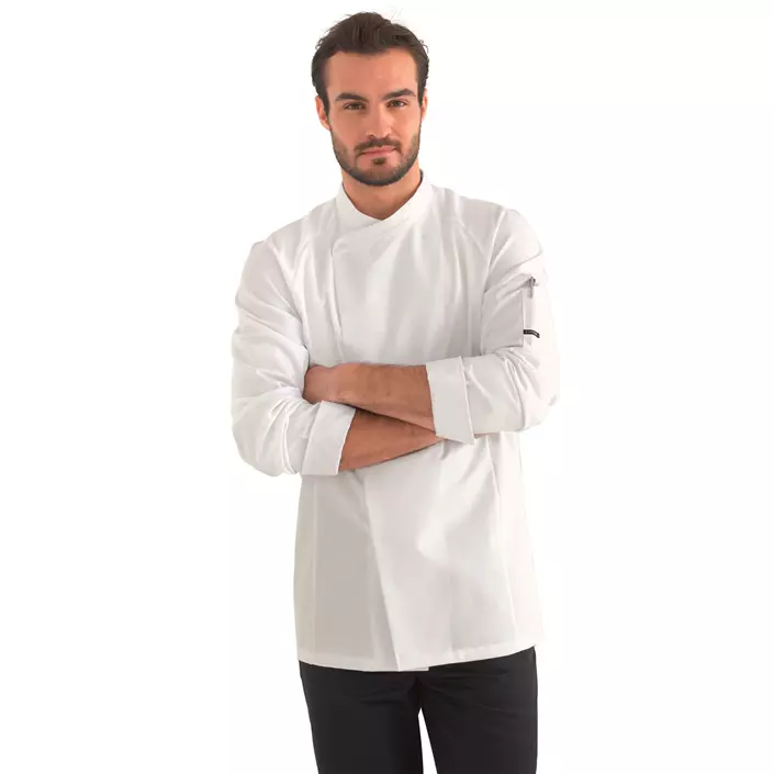 Kentaur kokke-/servitørjakke unisex, Hvit, large image number 1