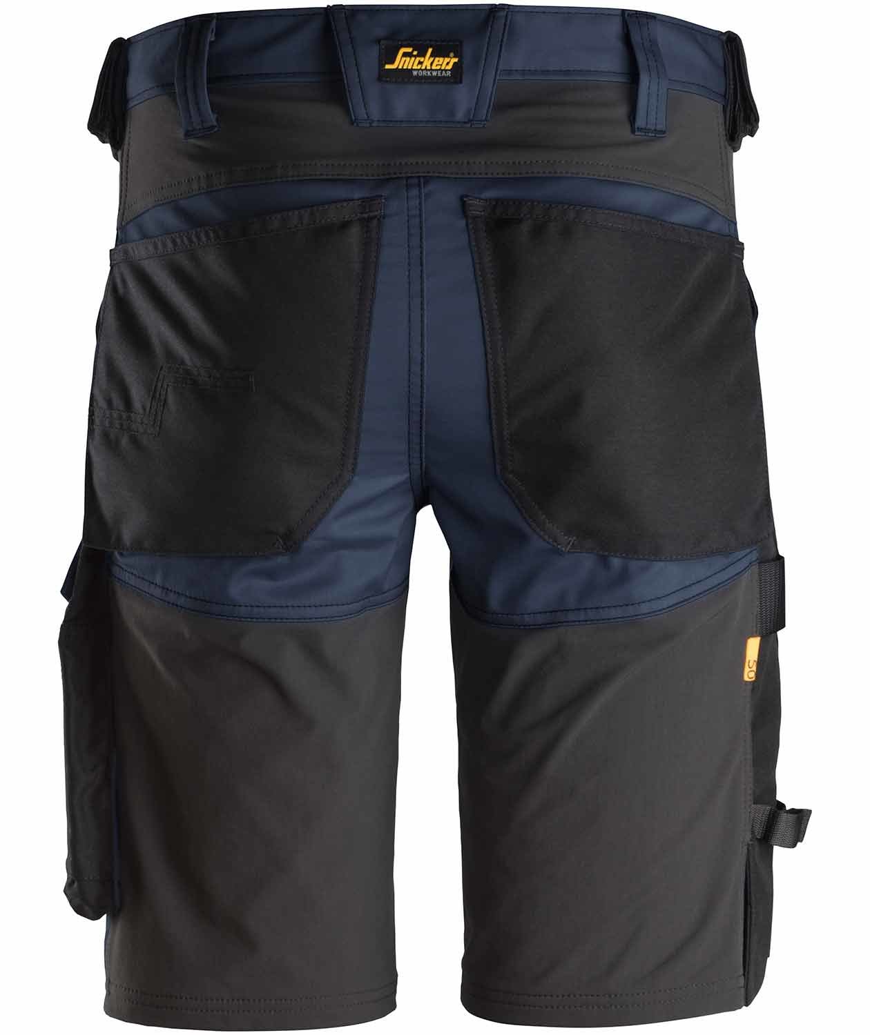 Snickers AllroundWork arbetsshorts 6143, Navy/Svart