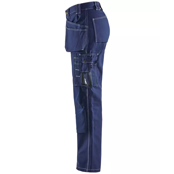 Blåkläder women's craftsman trousers, Marine Blue, large image number 3