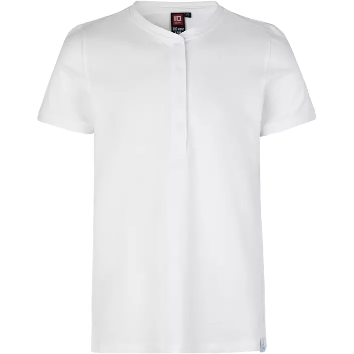 ID PRO wear CARE women’s polo shirt, White, large image number 0
