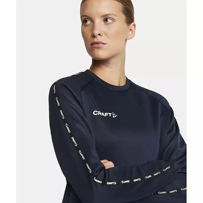 Craft Squad 2.0 women's training pullover, Navy, large image number 3