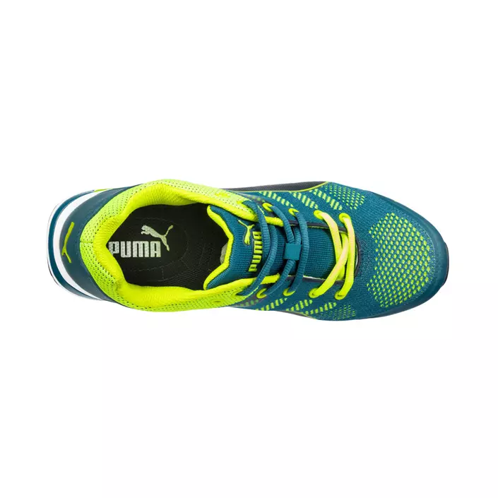 Puma Elevate Knit Low safety shoes S1P, Blue/Green, large image number 3