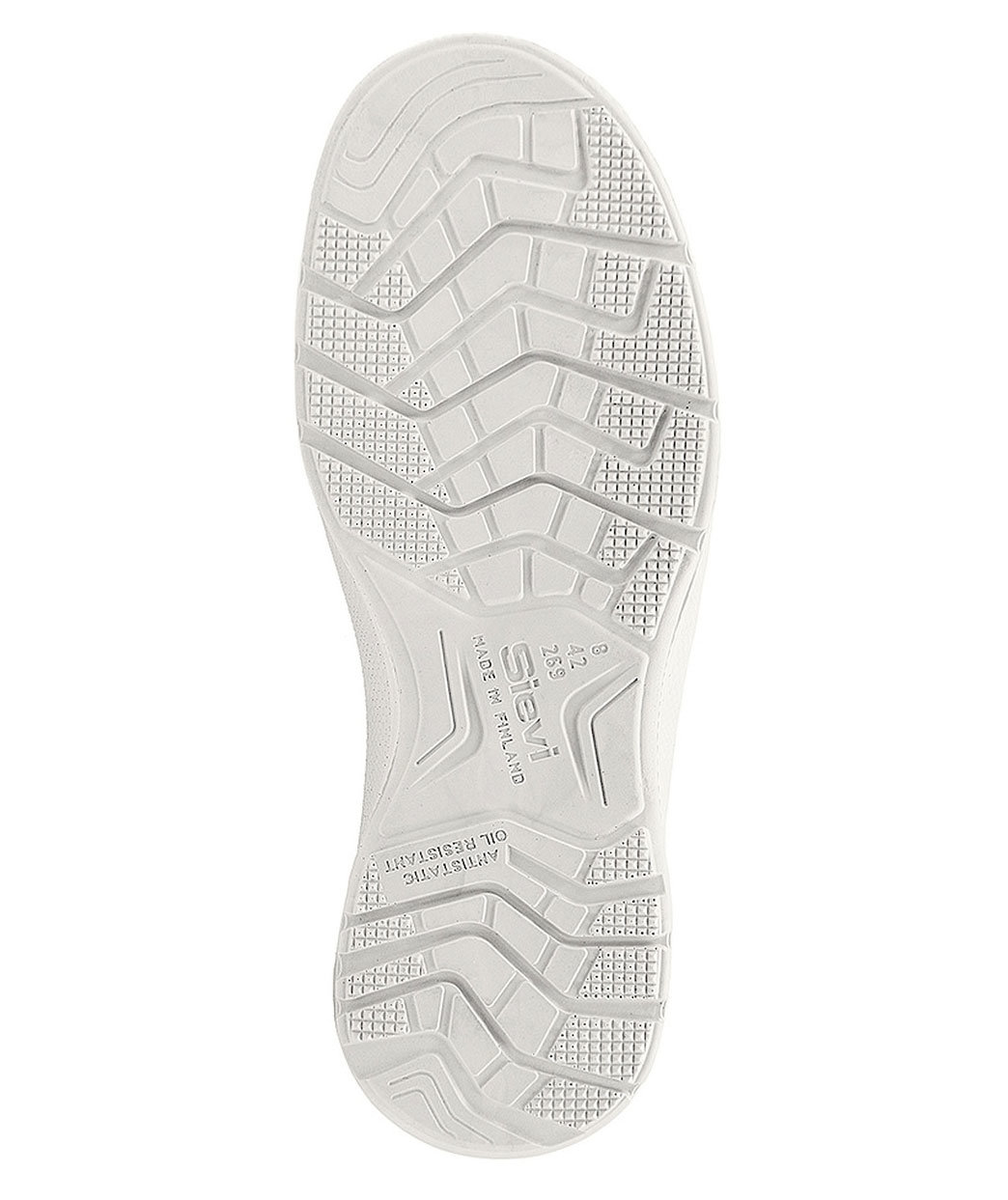 Sievi Vent White Roller vernesko S1, Hvit, Hvit, large image number 2