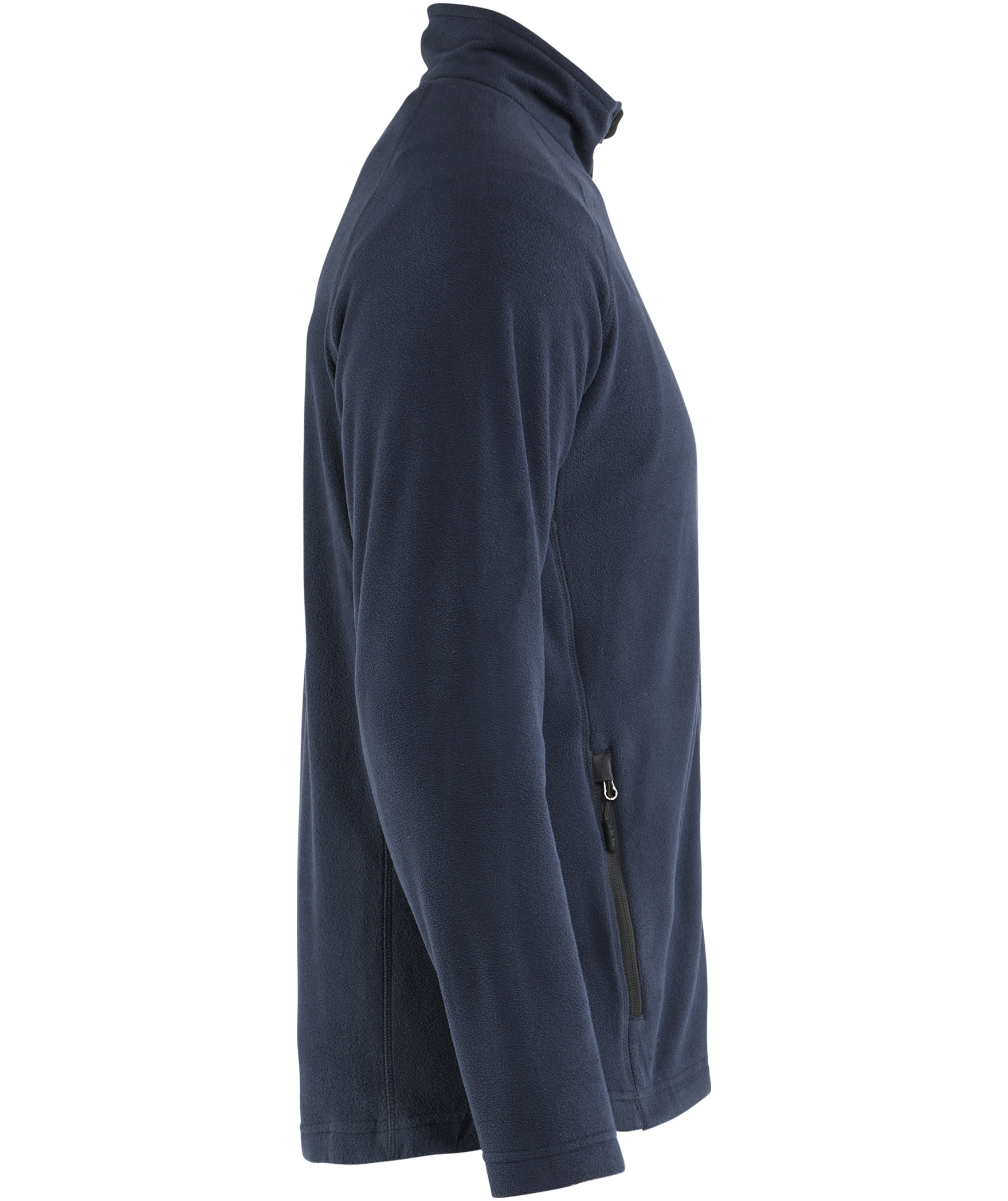 Bl&aring;kl&auml;der microfleece cardigan, Dark Marine Blue, large image number 2