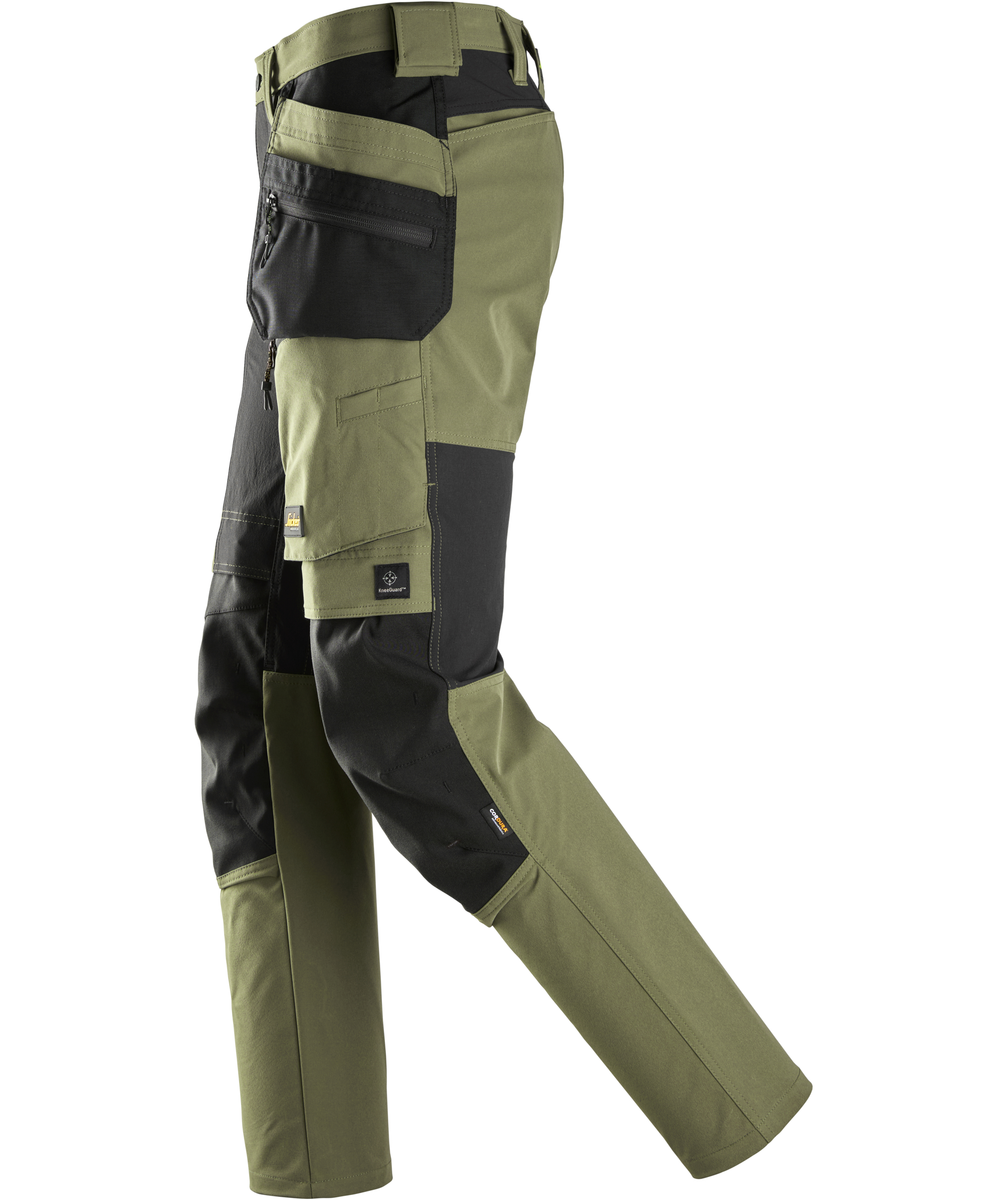 Snickers AllroundWork Handwerkerhose 6218 full stretch, Khaki Green/Black, large image number 5
