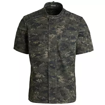 Kentaur Biker short-sleeved chefs-/server jacket, Camouflage