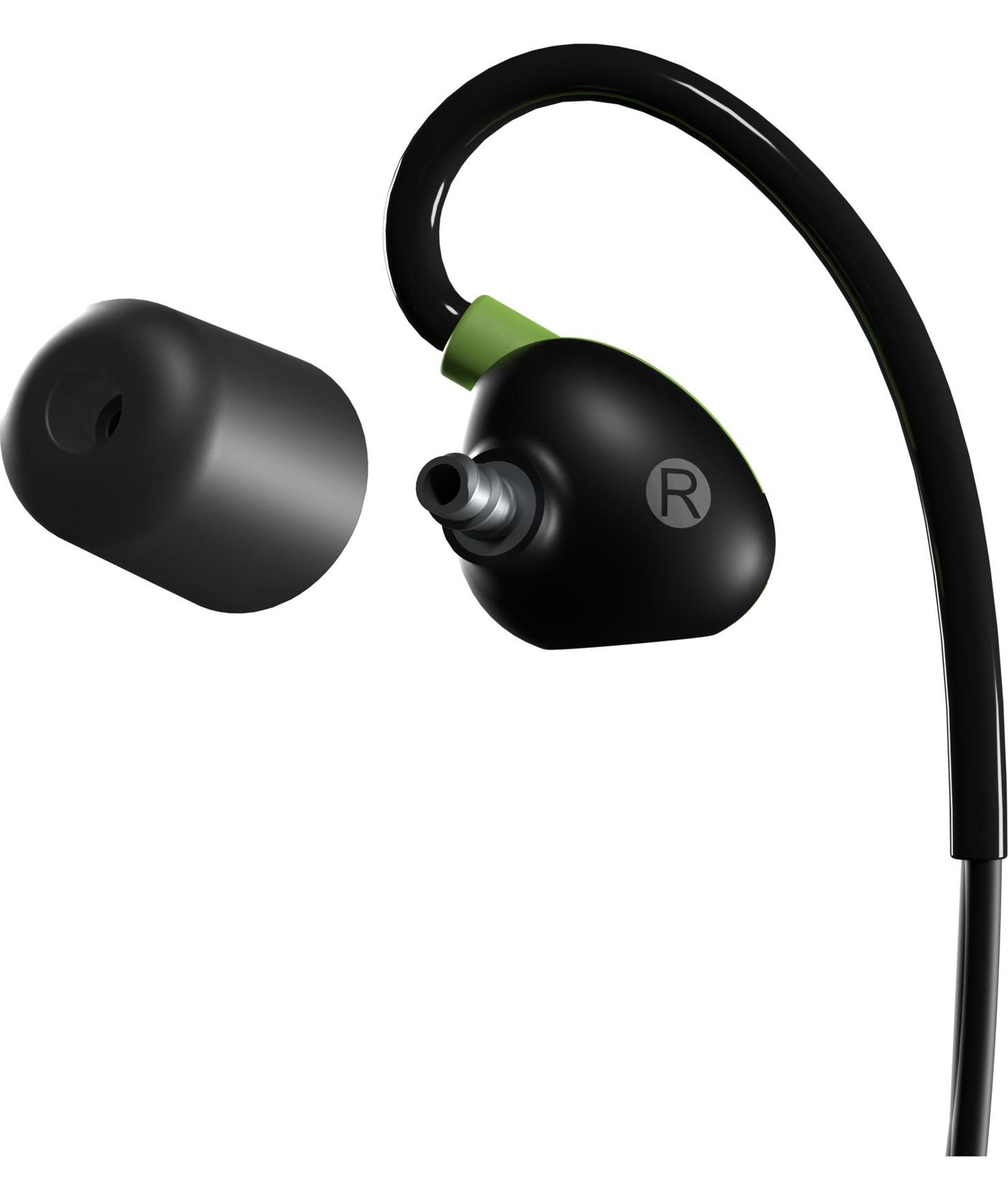 ISOtunes Pro 2.0 Aware h&oslash;rev&aelig;rn med Bluetooth, Sort/Gr&oslash;n, Sort/Gr&oslash;n, large image number 2