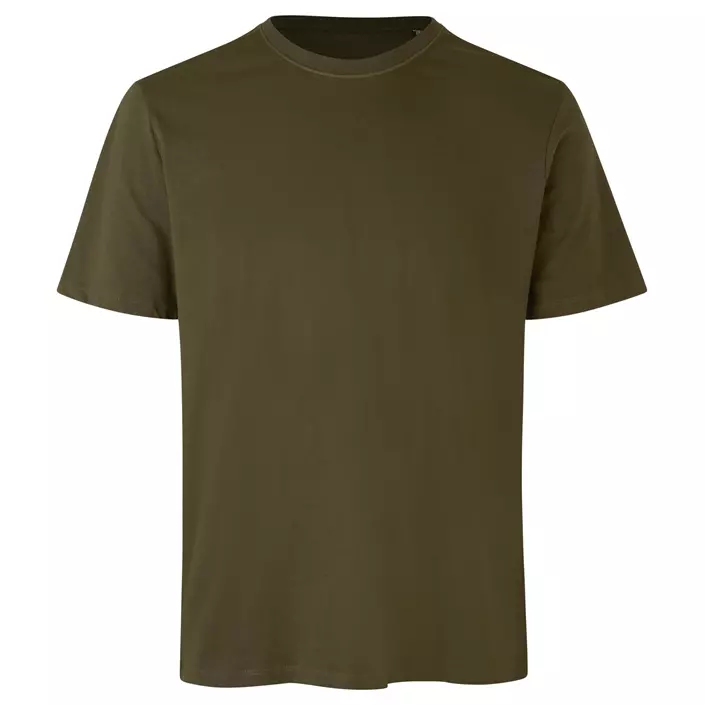 ID økologisk T-shirt, Olivengrøn, large image number 0