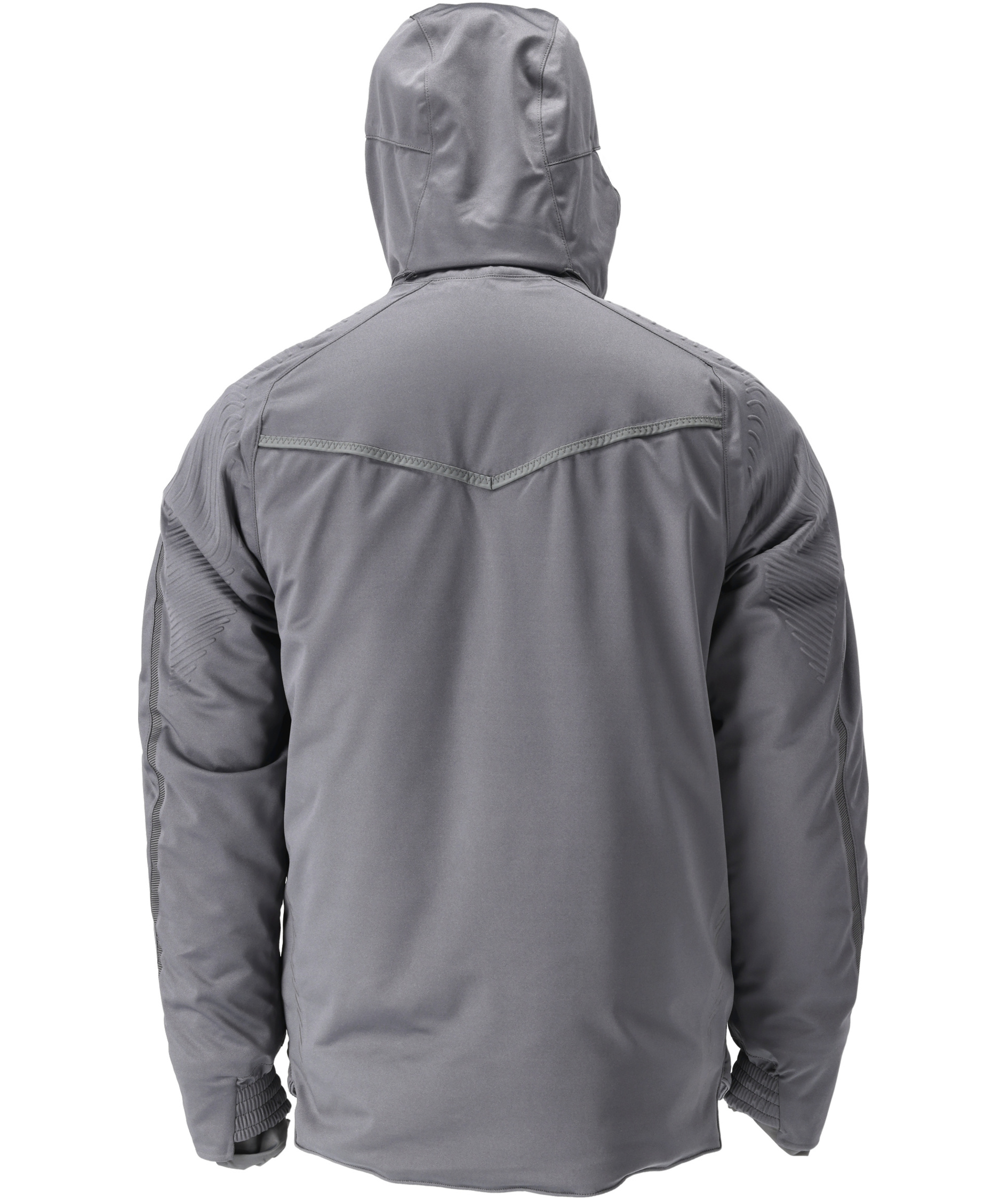Mascot Customized winter jacket full stretch, Stone grey, large image number 2