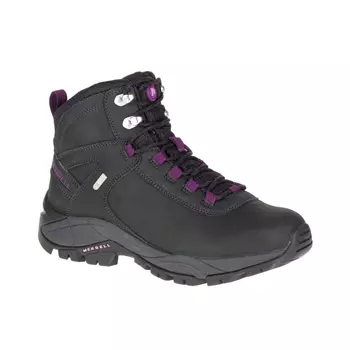 Merrell Vego Mid LTHR WTPF women's hiking boots, Black/Gloxinia