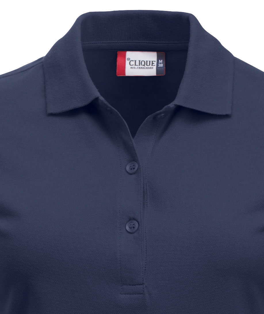 Clique Classic Marion women's polo shirt, Dark navy