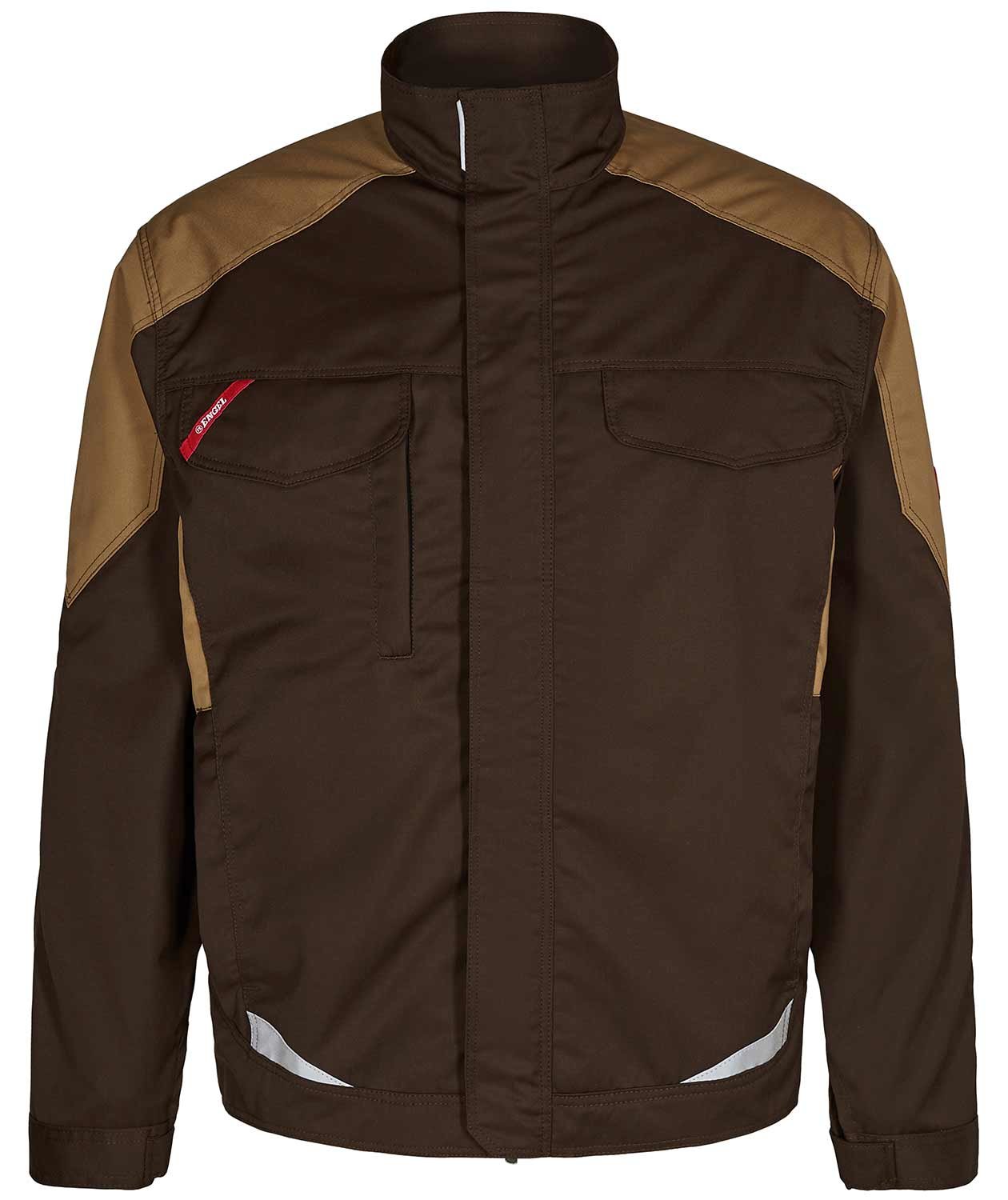 Engel Galaxy Light arbetsjacka, Mokkabrun/Toffee Brown, Mokkabrun/Toffee Brown, swatch