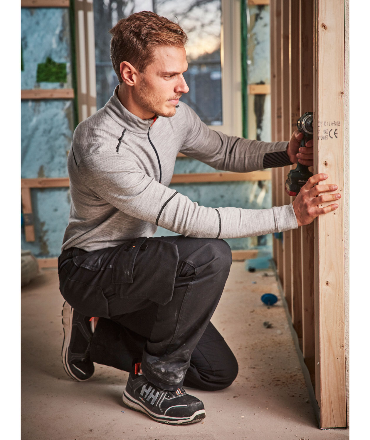 Helly Hansen Oslo Low Boa&reg; skyddsskor S3, Svart/Orange, large image number 2