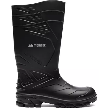 Monitor Rättvik safety rubber boots S5, Black
