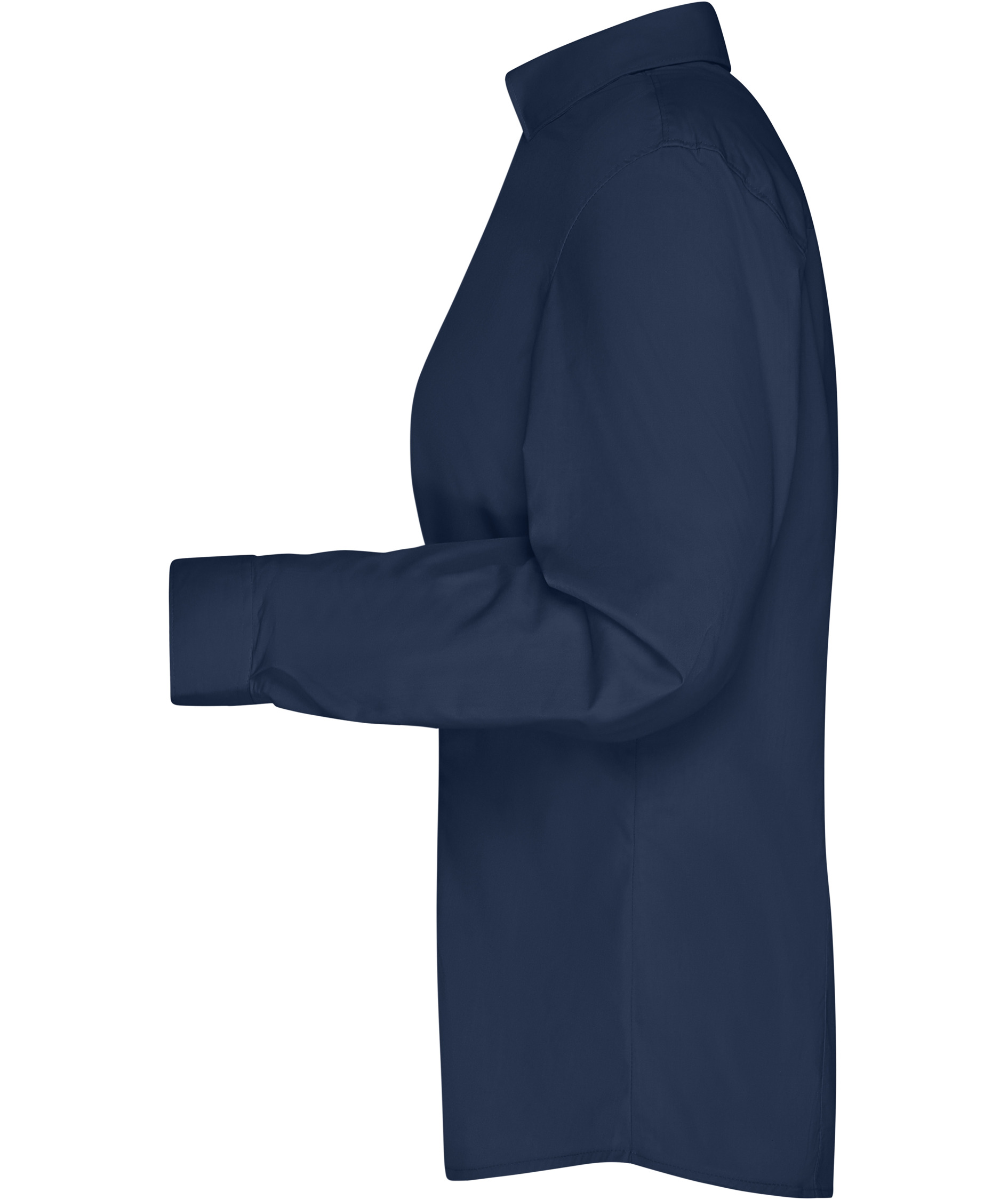 James & Nicholson modern fit dameskjorte, Navy, large image number 3