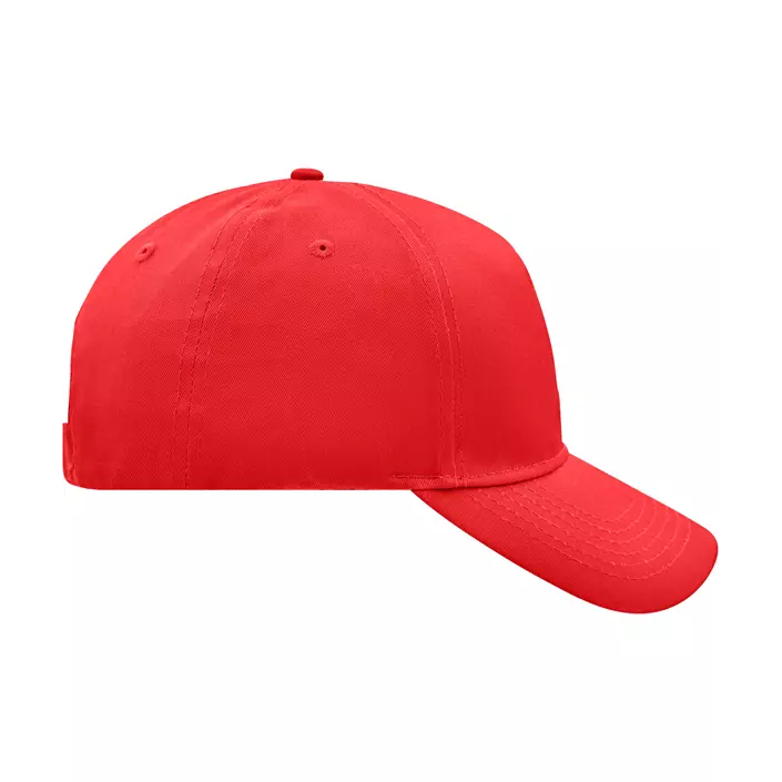 Myrtle Beach Unbrushed 5 panel cap, Red, Red, large image number 3