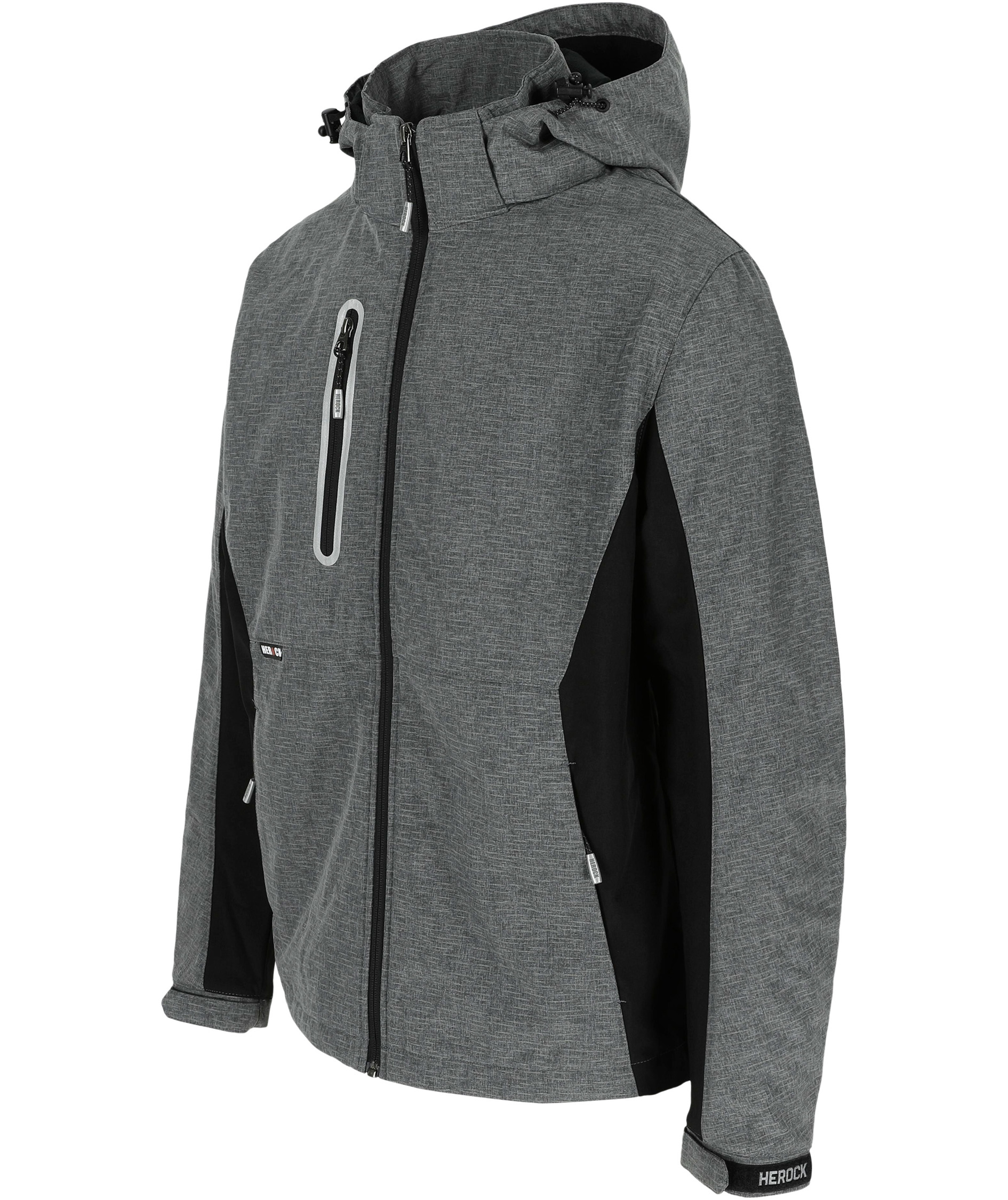 HEROCK Flexor softshell jacket, Reflective Grey, large image number 7