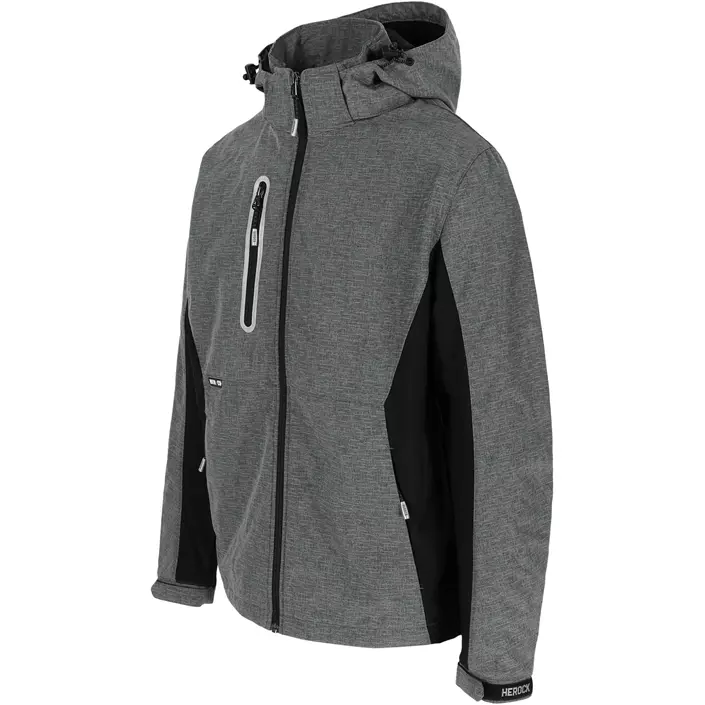 HEROCK Flexor softshelljacka, Reflective Grey, large image number 7