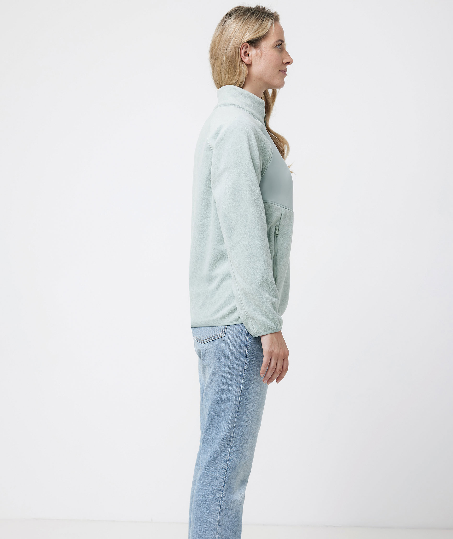 Iqoniq Talung fleecetr&ouml;ja, Iceberg Green, large image number 4