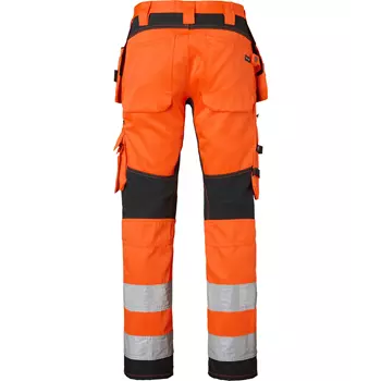 Top Swede Handwerkerhose 236, Hi-Vis Orange/Schwarz