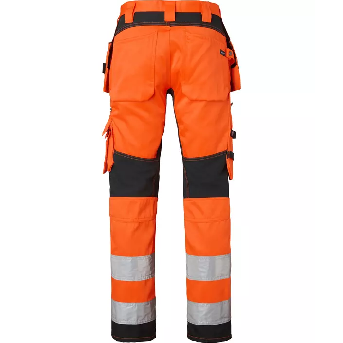 Top Swede Handwerkerhose 236, Hi-Vis Orange/Schwarz, large image number 1
