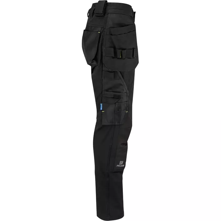 ProJob women's craftsman trousers 5564 full stretch, Black, large image number 2