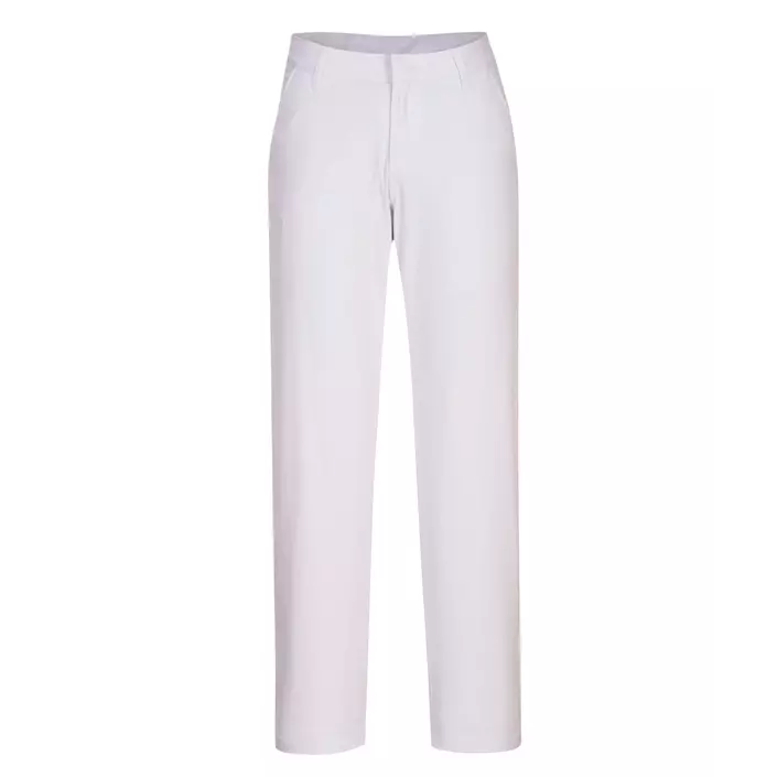 Portwest women's service trousers, White, large image number 0
