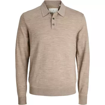 Jack & Jones Premium JPRBLAMERINO stickad tröja med merinoull
