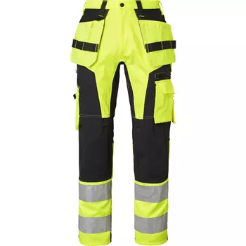 Top Swede craftsman trousers 236, Hi-vis Yellow/Black