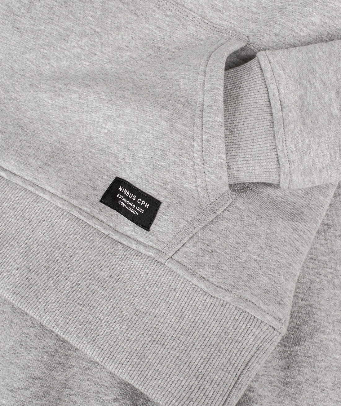 Nimbus Brownsville women's hoodie, Grey melange, large image number 4