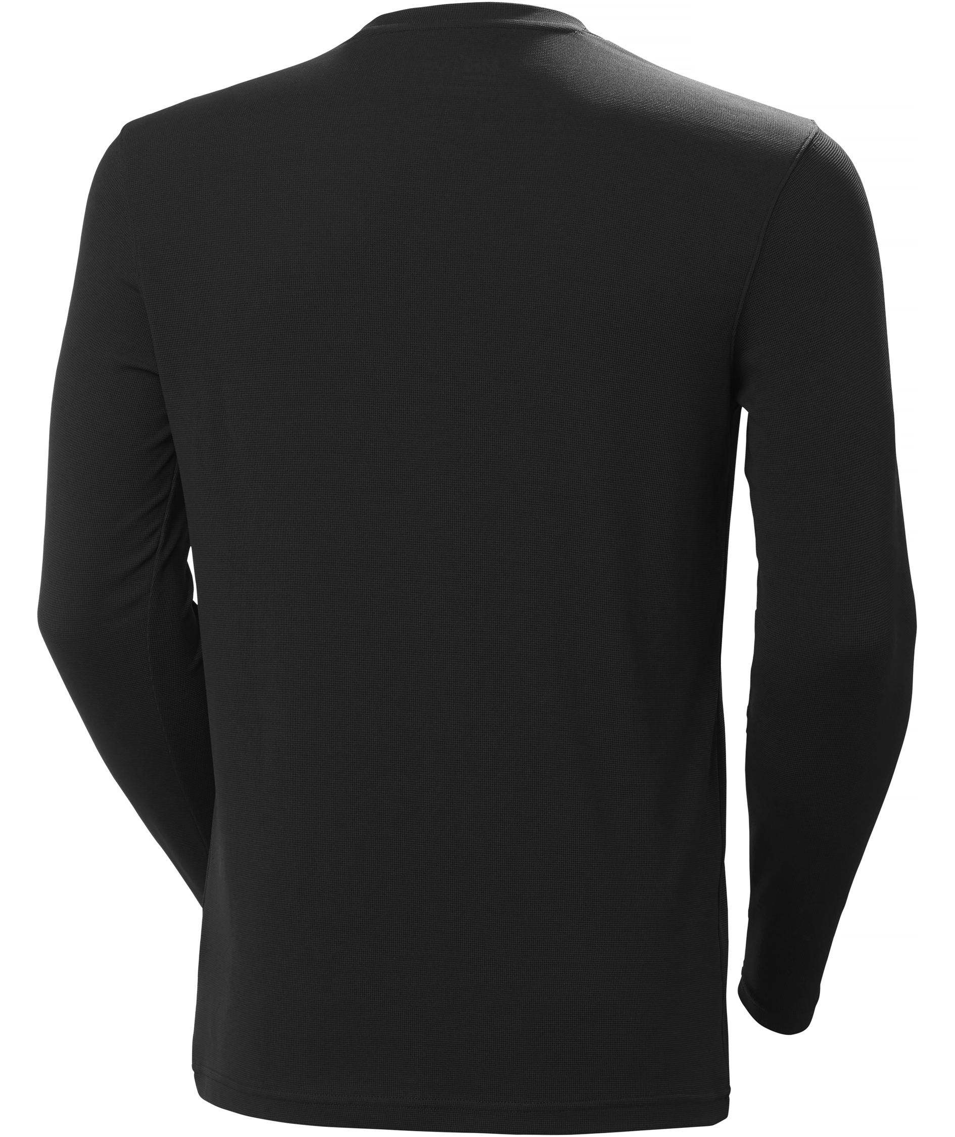 Helly Hansen Tech lang&aelig;rmet T-shirt, Black, large image number 2