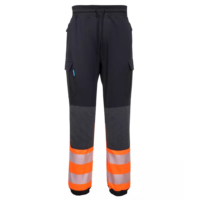Portwest KX3 flexi jogginghose full stretch, Hi-Vis Schwarz/Orange, large image number 0
