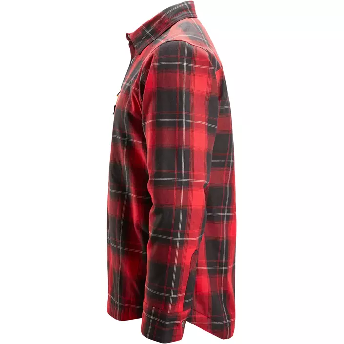 Snickers AllroundWork flannel skjortejakke 8522, Chili Red/Black, large image number 4