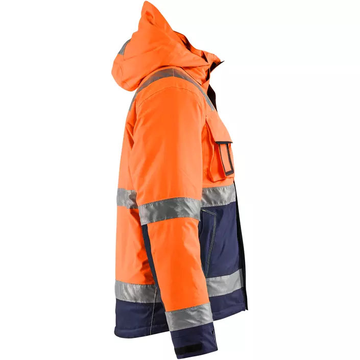 Blåkläder Winterarbeitsjacke, Orange/Marine, large image number 2