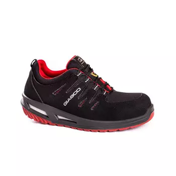 Giasco Fox safety shoes S3, Black/Red