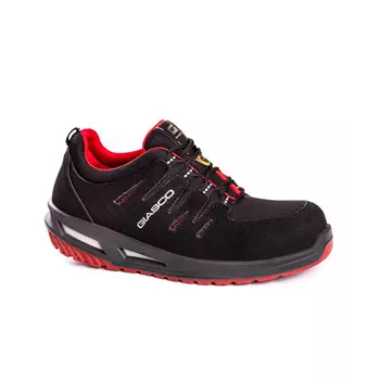 Giasco Fox safety shoes S3, Black/Red