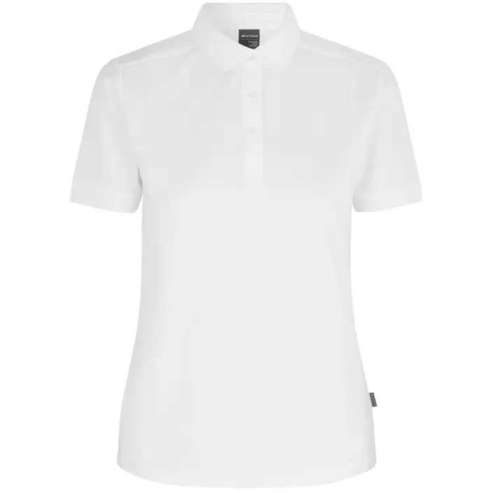 GEYSER women's functional polo shirt, White, large image number 0