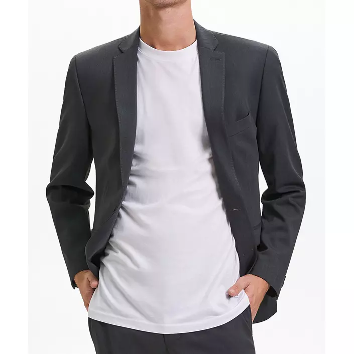 Sunwill Traveller Bistretch Modern Fit blazer, Grey, large image number 3
