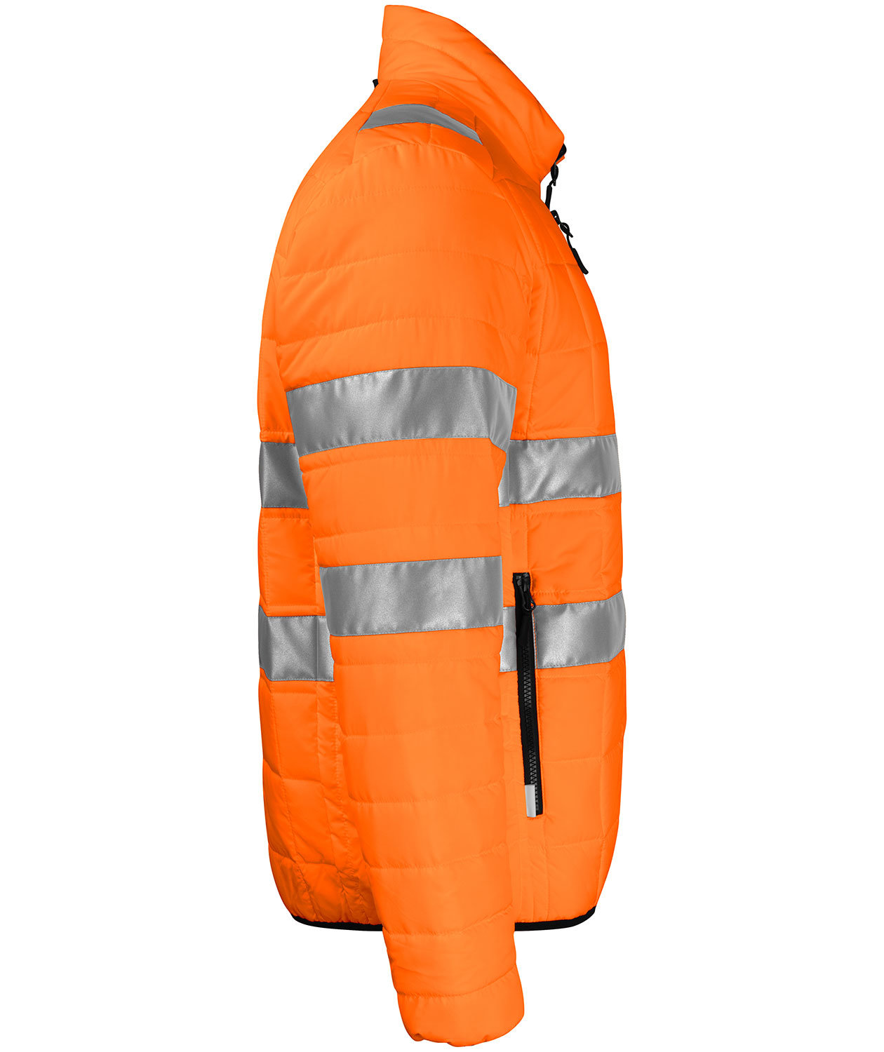 ProJob Steppjacke 6444, Hi-Vis Orange/Schwarz, large image number 3