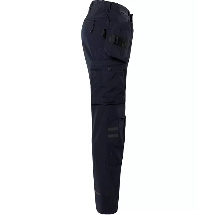 Fristads women's craftsman trousers 2599 LWS full stretch, Dark Marine Blue, large image number 2