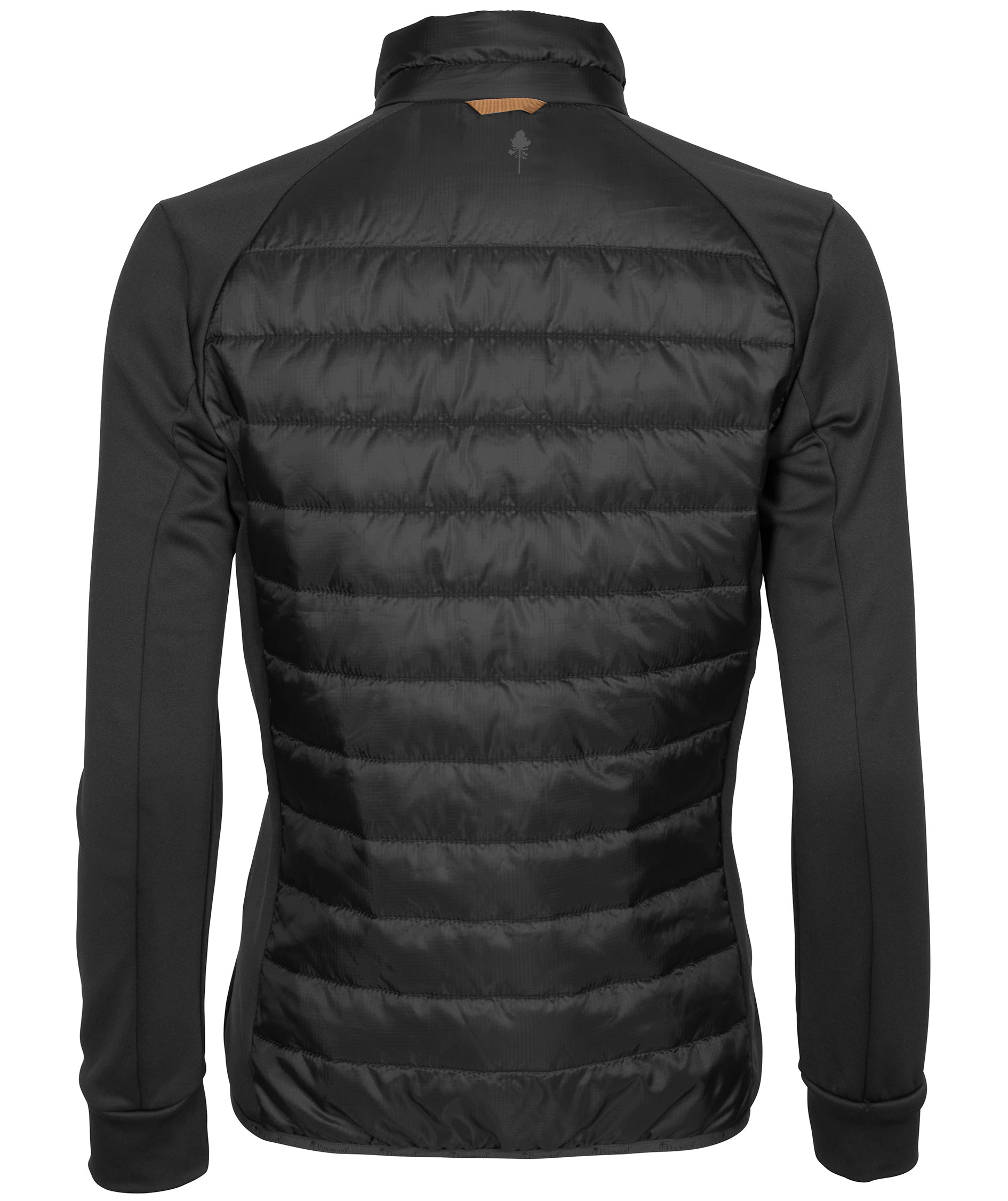 Pinewood&nbsp;Finnveden Hybrid dame power fleecejakke, Black, large image number 2