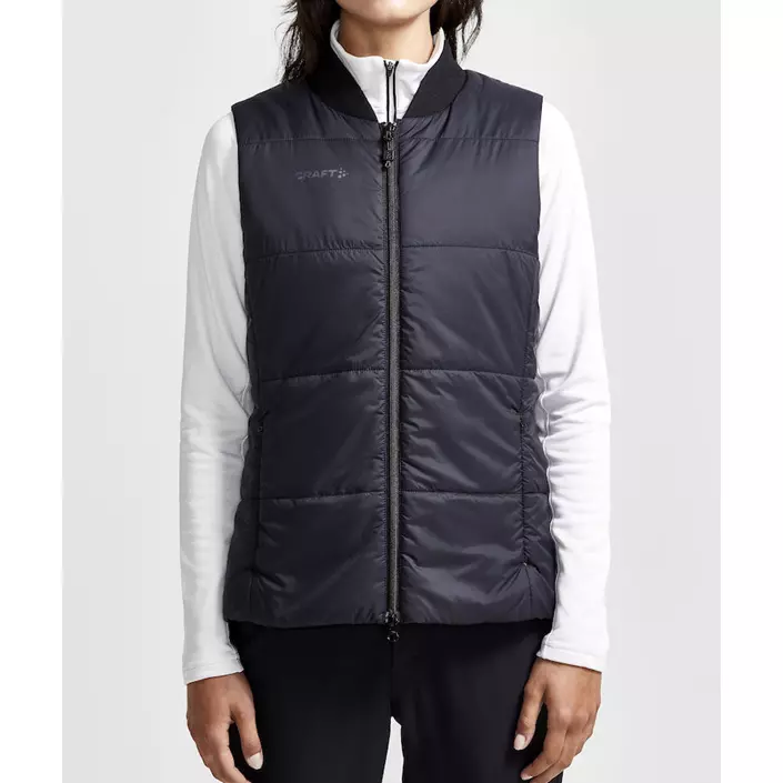 Craft Core Light padded vest, Black, large image number 1