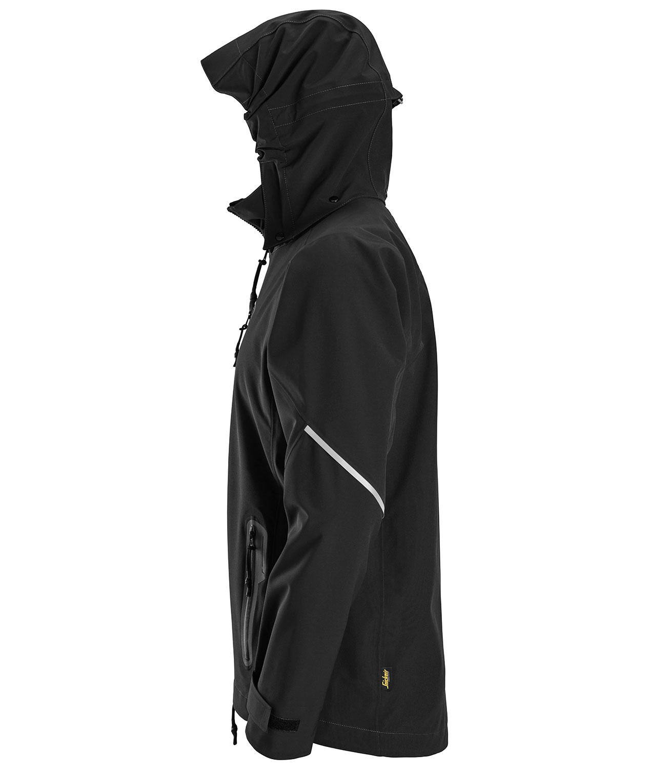 Snickers FlexiWork softshelljacka 1218, Svart, large image number 2