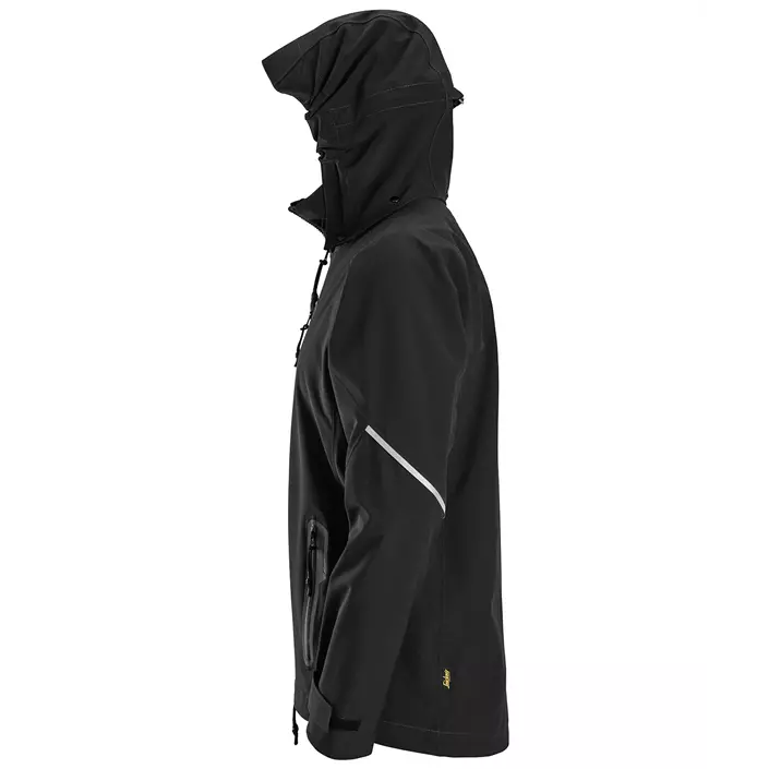 Snickers FlexiWork softshell jacket 1218, Black, large image number 2