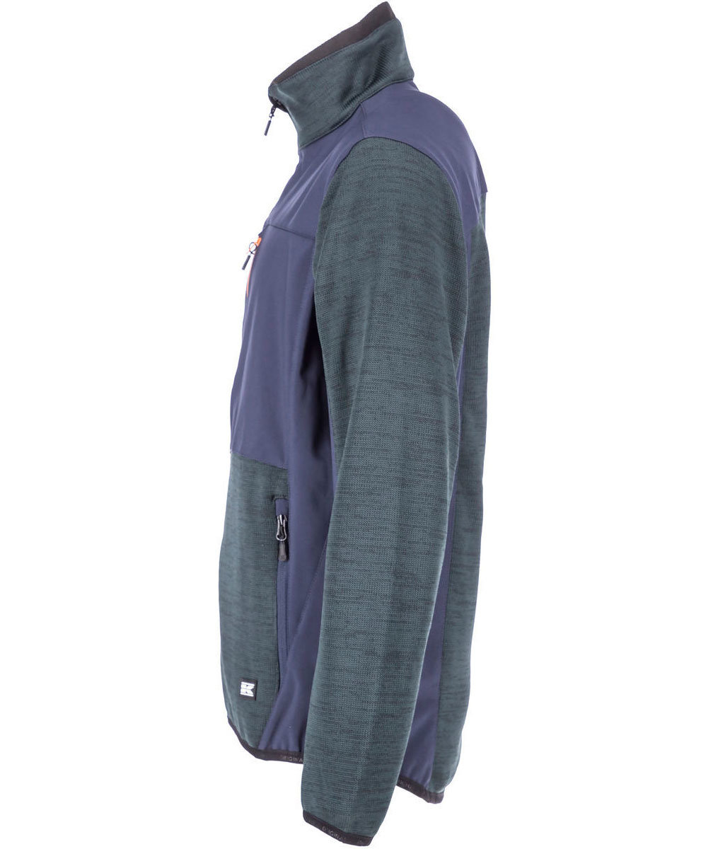 Kramp Original Bodkin knitted jacket, Green/Marine, large image number 2