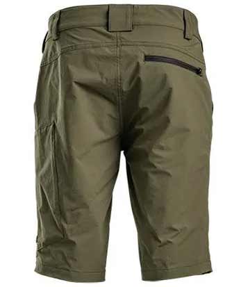 Kramp Active work shorts, Olive Green