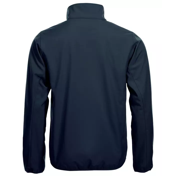 Clique Basic softshell jacket, Dark navy, large image number 2