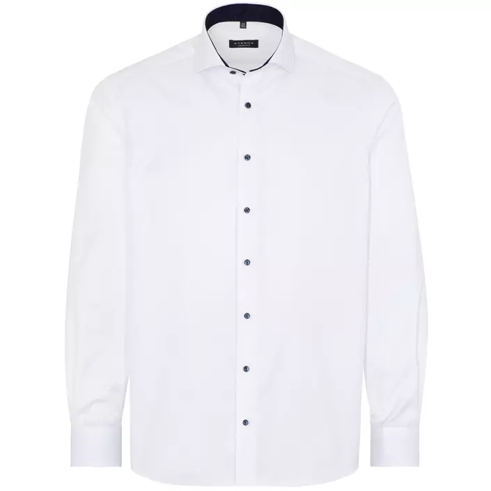 Eterna Cover Comfort fit Hemd mit Kontrast, Weiß, large image number 0